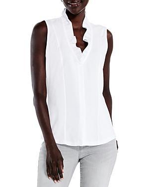 Nic+Zoe Ruffled Around Sleeveless Top Product Image