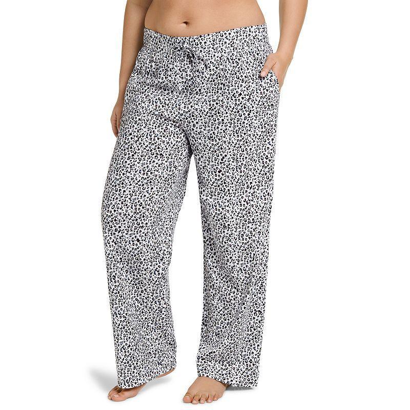 Plus Size Jockey Everyday Essentials Pajama Pants, Womens Grey Gray Product Image