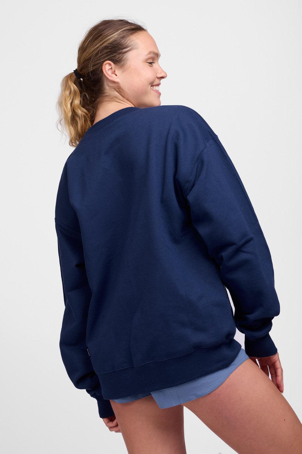 Final Sale Roxanne Oversized Fleece Crewneck Product Image