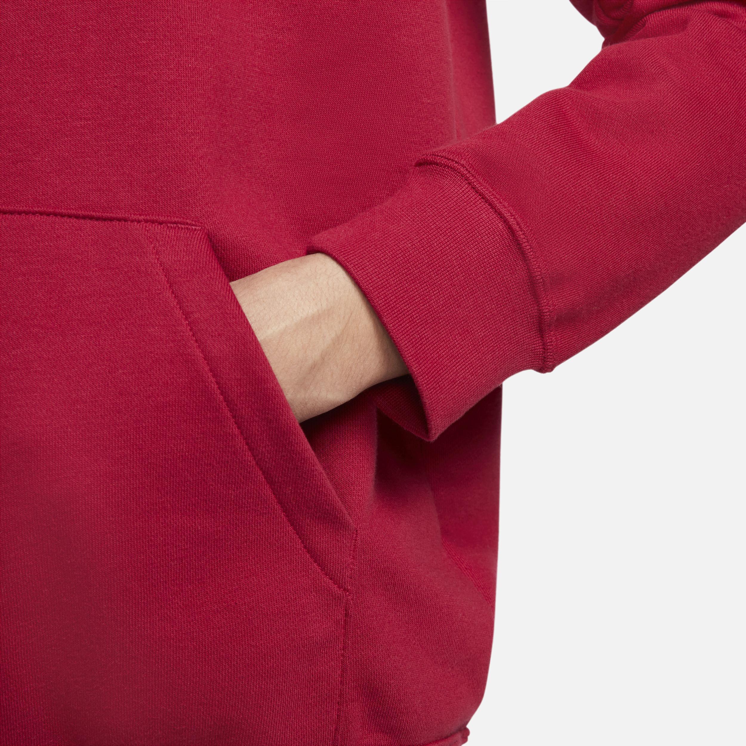 FC Barcelona Essential Nike Womens Fleece Pullover Hoodie | FD4146-620 Product Image