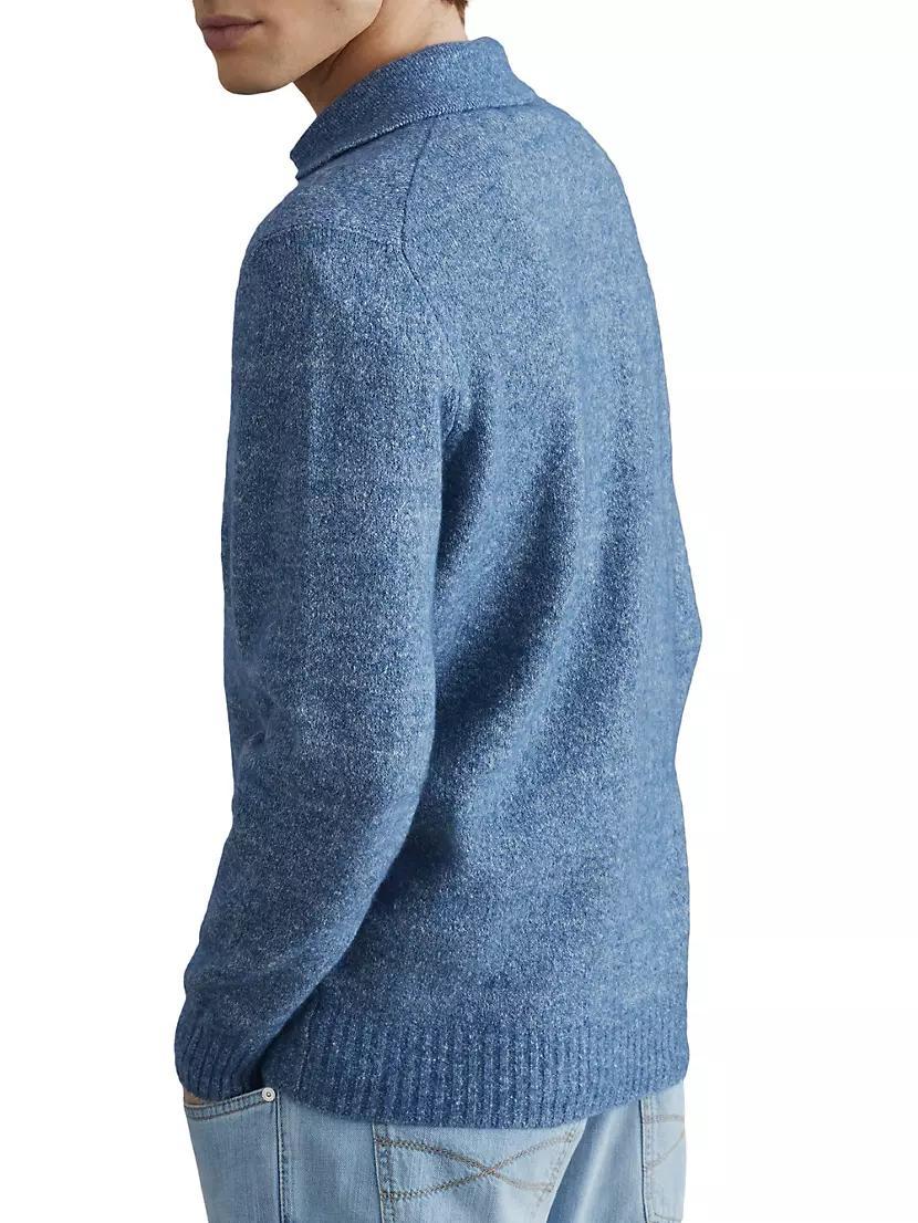 Knit Polo Sweater Product Image