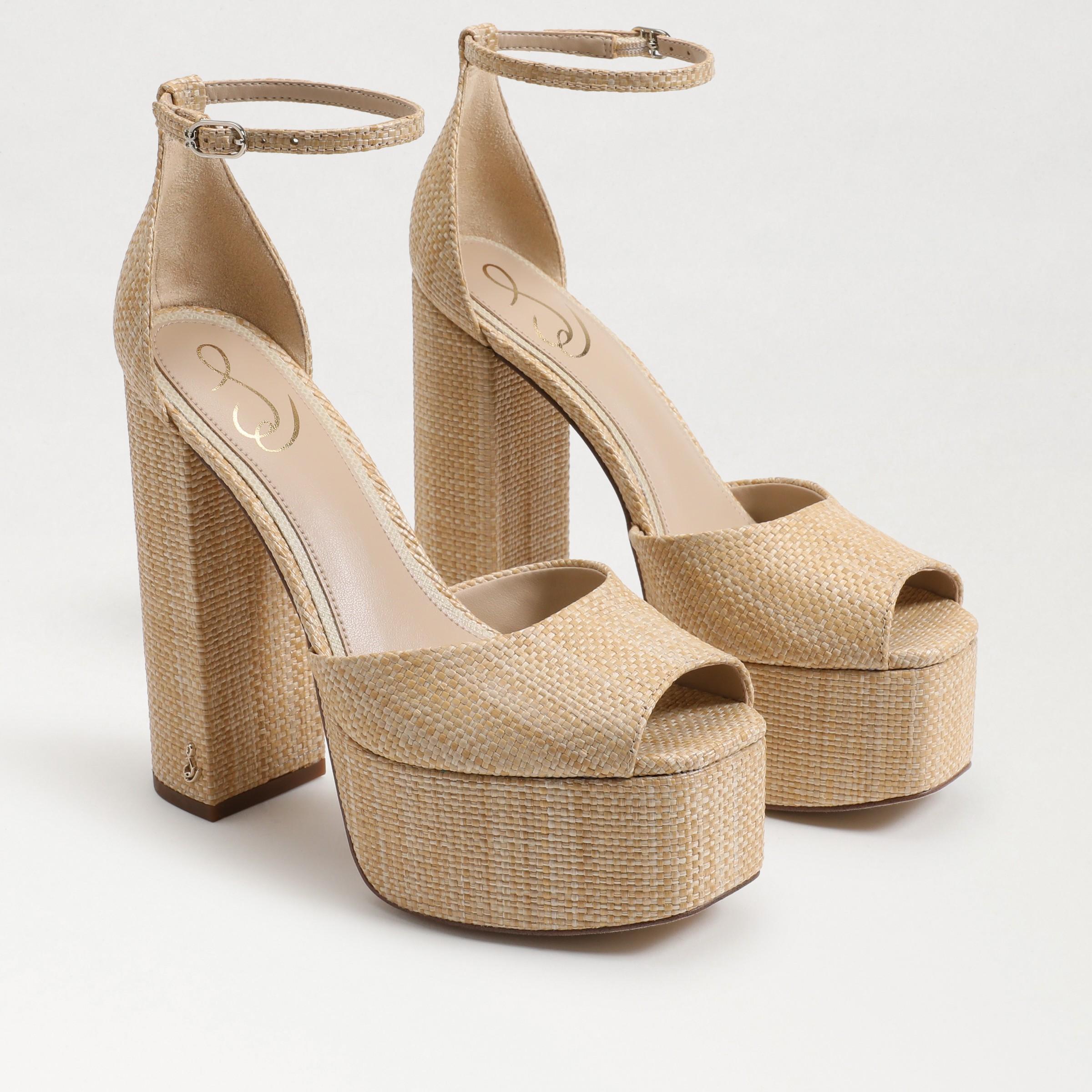 Sam Edelman Womens Kori Flora High Heel Platform Sandals Product Image