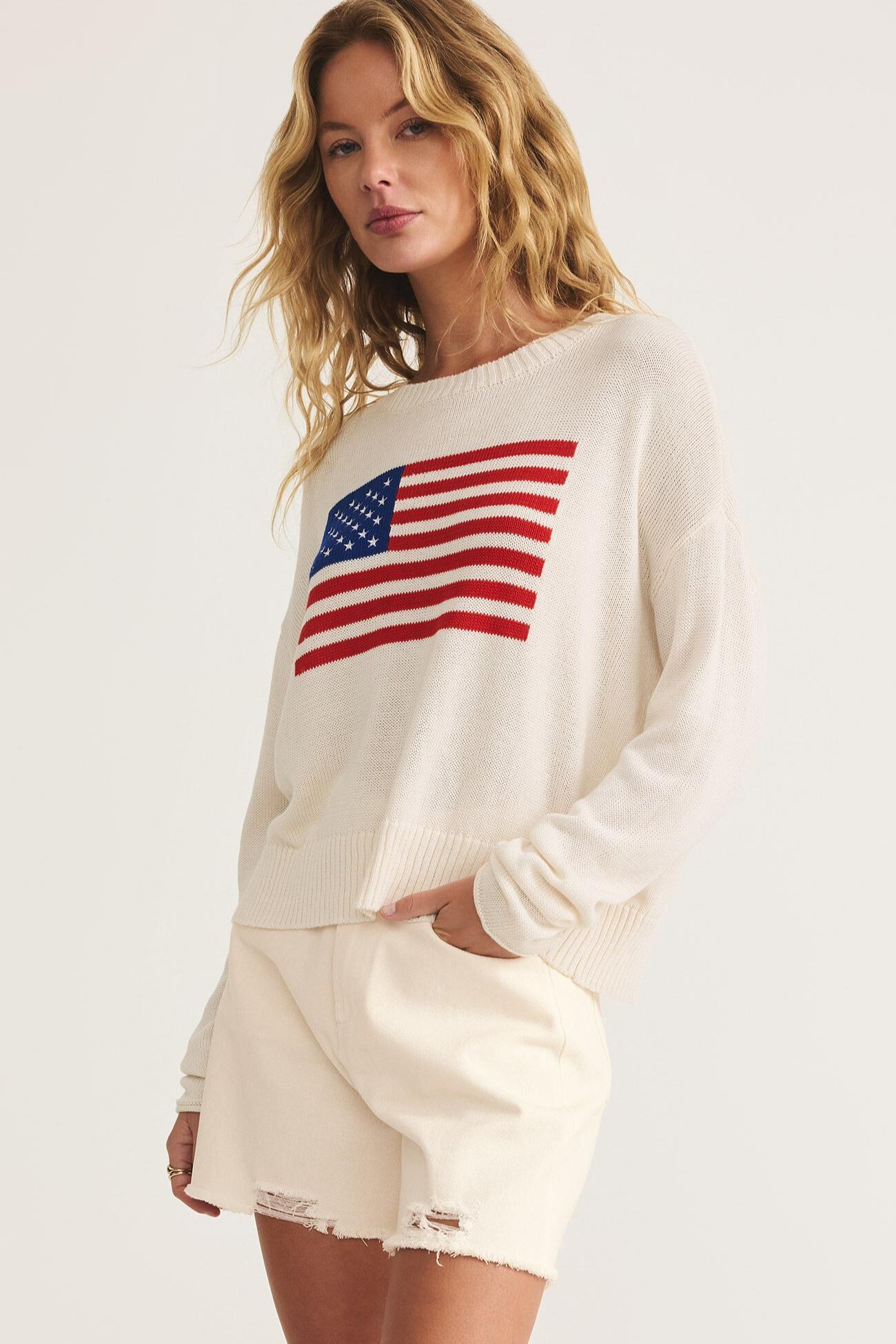 Sienna Patriot Sweater Product Image