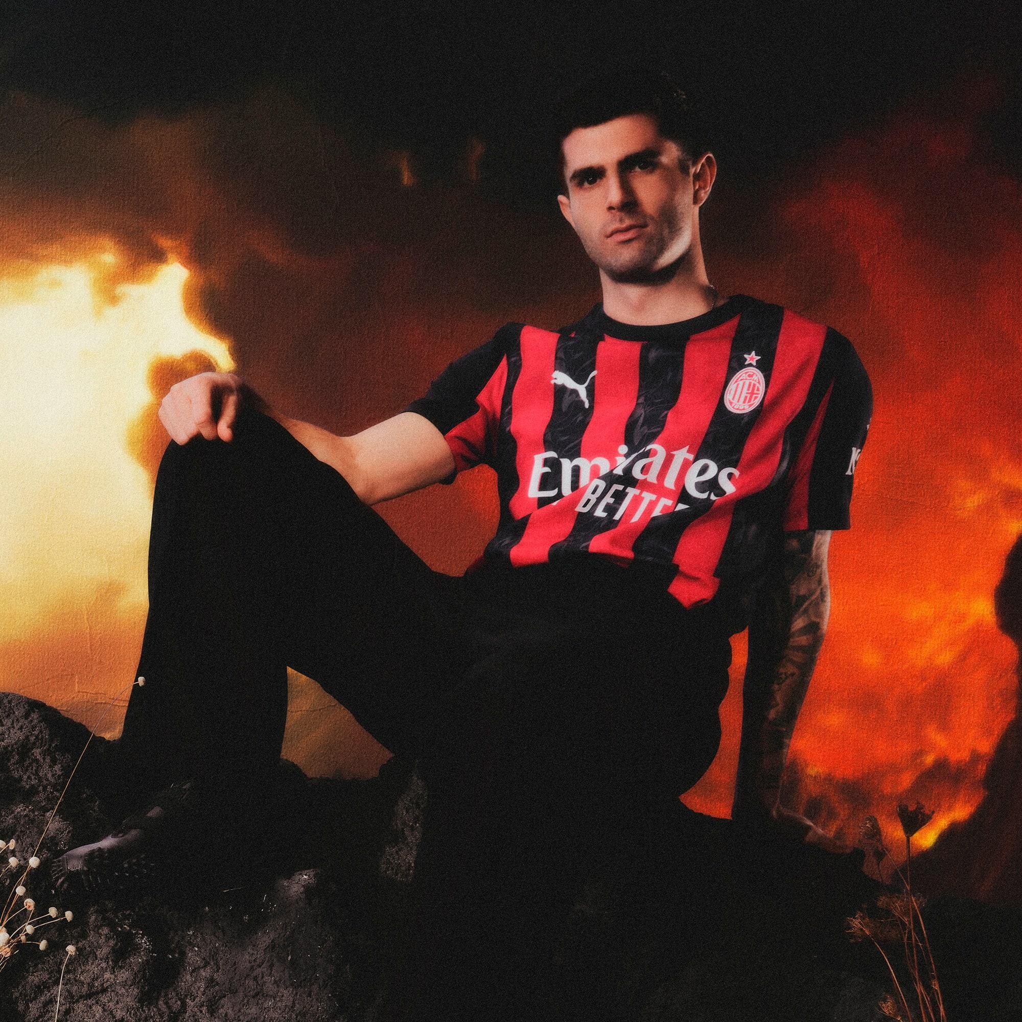 AC Milan 25/26 Home Authentic Jersey Men Product Image