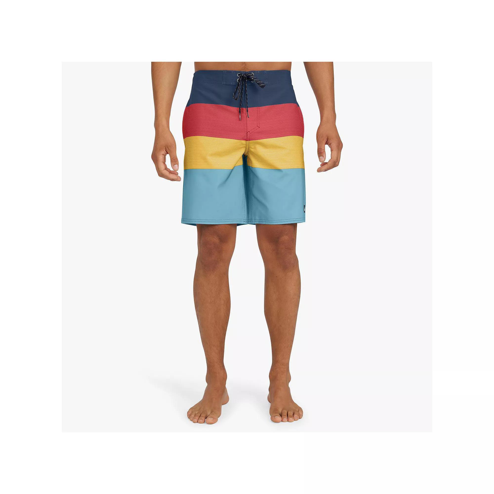 Men's Quiksilver 9.5" Horizon Elastic Waist Boardshorts, Size: Large, Golden Haze Product Image