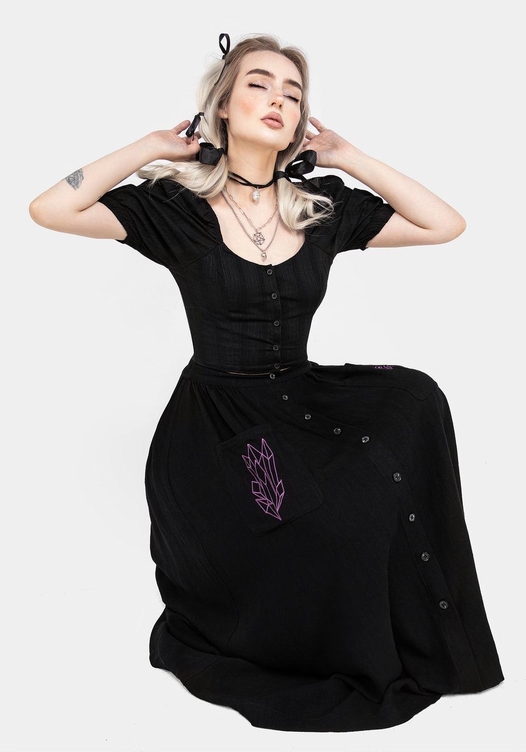 Gorse Cotton Puff Sleeve Blouse Top Product Image