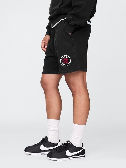NBA Toronto Raptors Logo Heavyweight Sweat Shorts Product Image