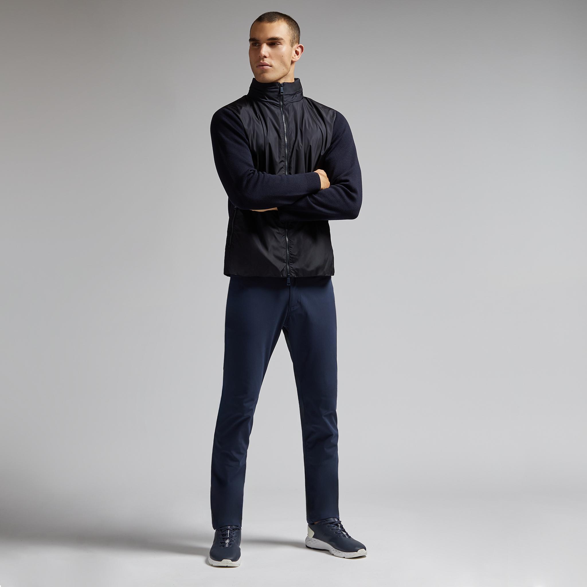 NYLON HYBRID SWEATER JACKET Product Image