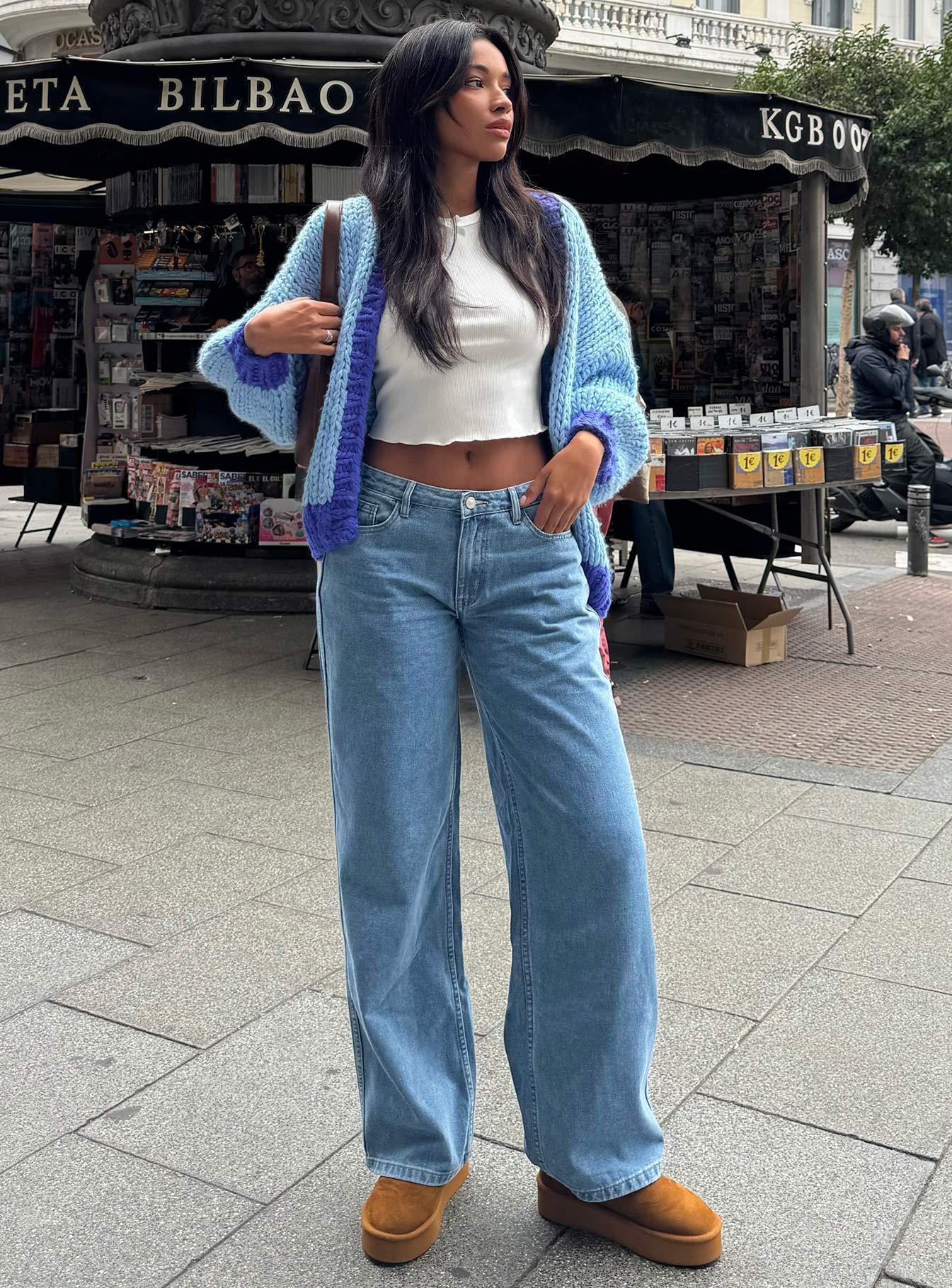 Maryanne Mid Rise Relaxed Jeans Mid Wash Denim Product Image