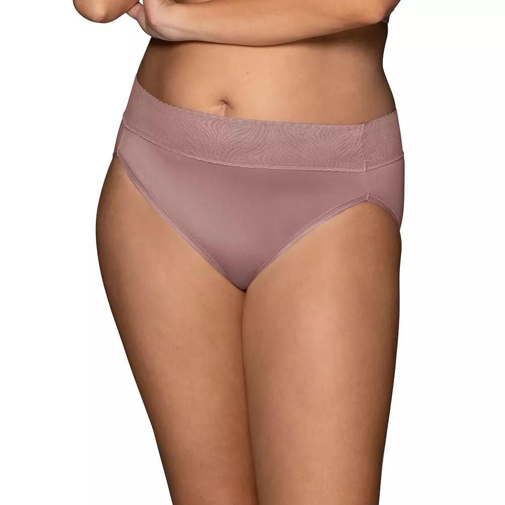 Women's Vanity Fair Lingerie® Effortless™ Hi-Cut Panty 13275, Size: 9, Baked Blush Product Image