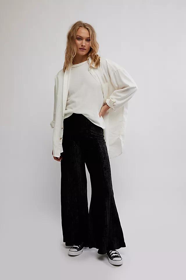 Star Sign Velvet Pants Product Image