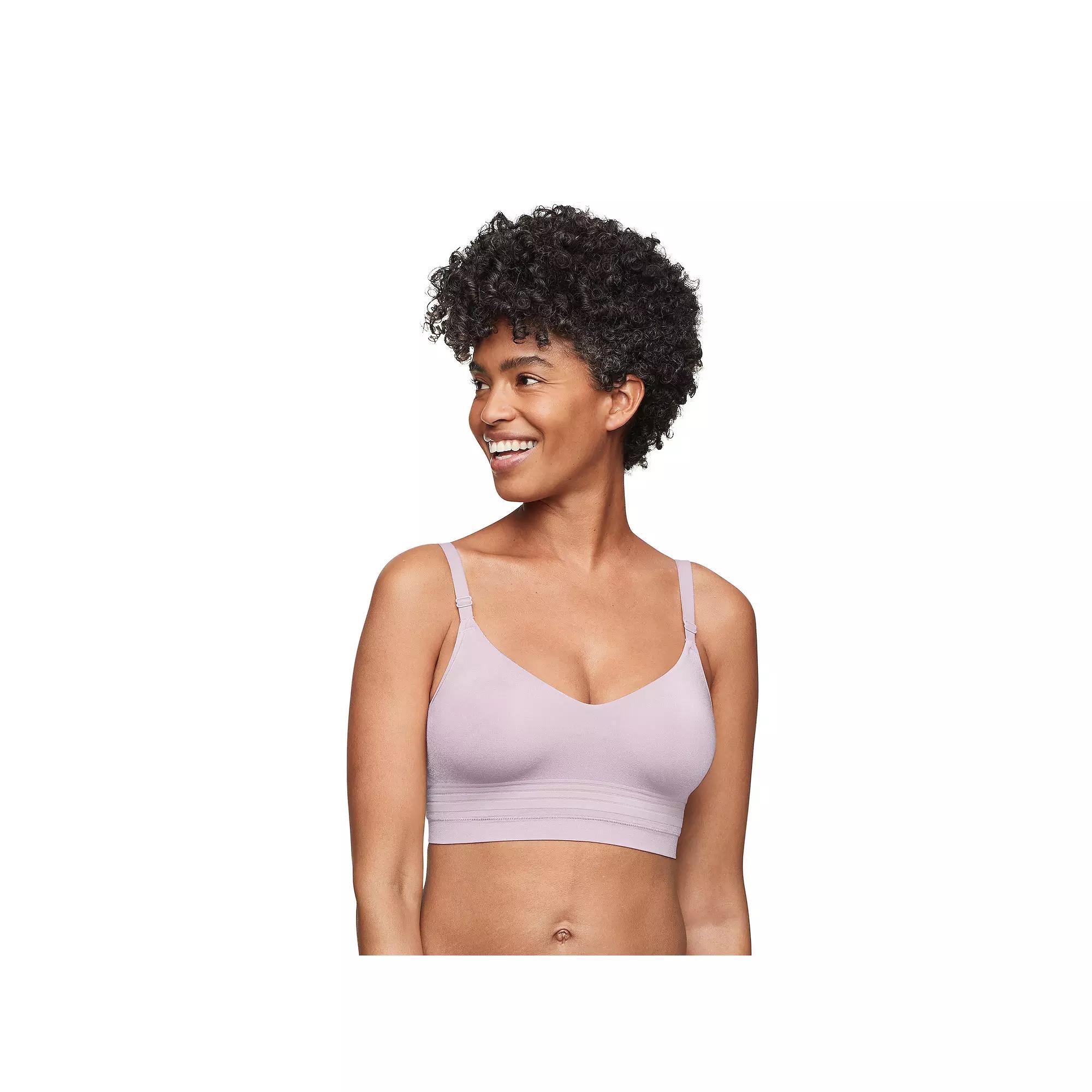 Warners Easy Does It™ Allover Smoothing Seamless Longline Bra RM5501A, Women's, Size: XXL, Nirvana Product Image