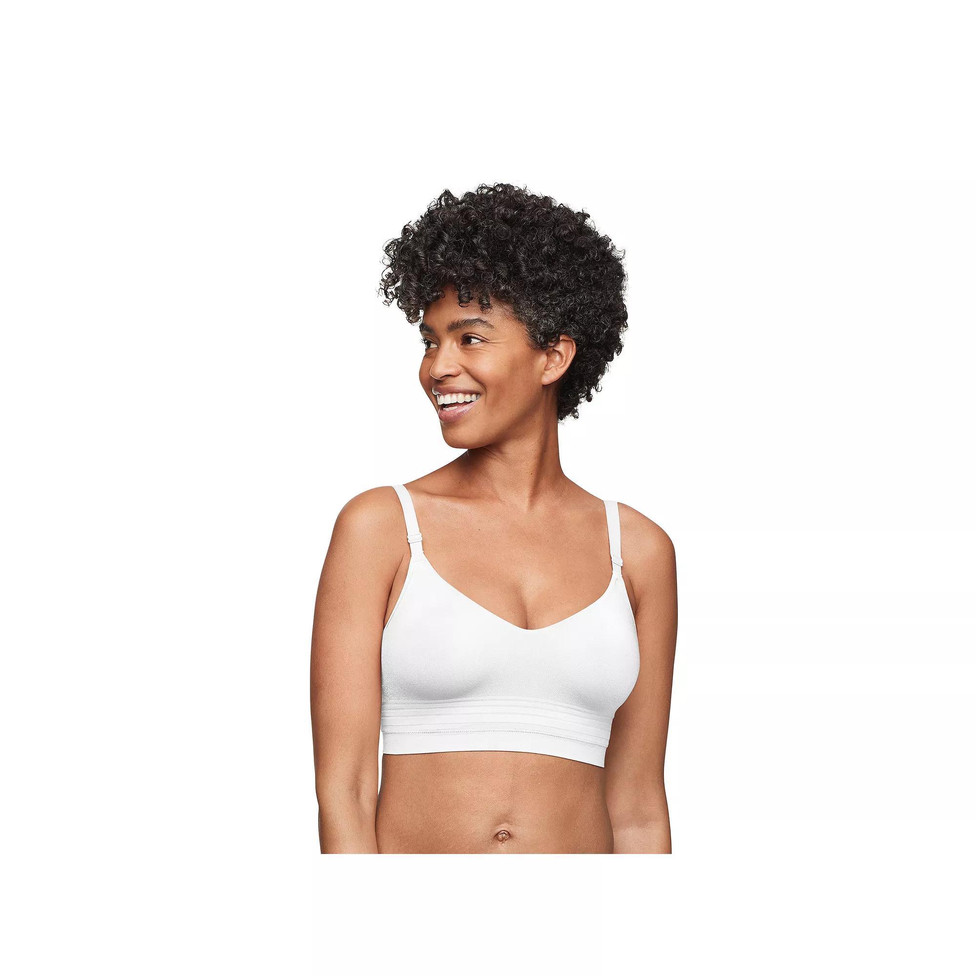 Warners Easy Does It™ Allover Smoothing Seamless Longline Bra RM5501A, Women's, Size: XXL, Nirvana Product Image