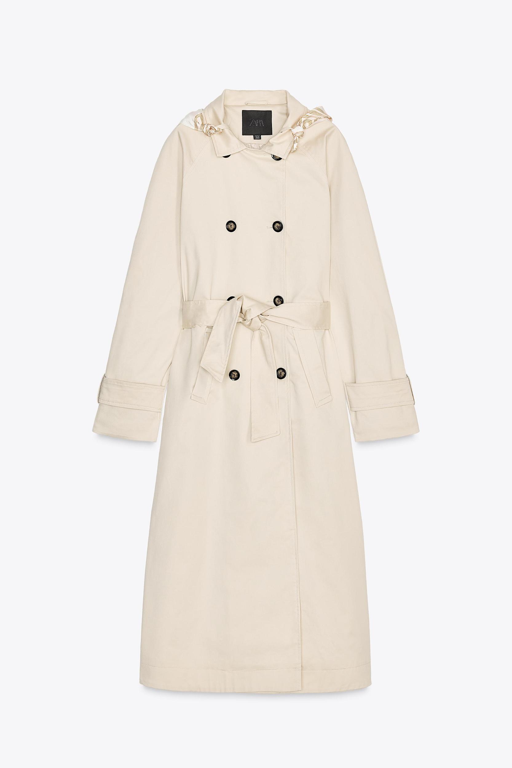 LONG SCARF TRENCH COAT Product Image