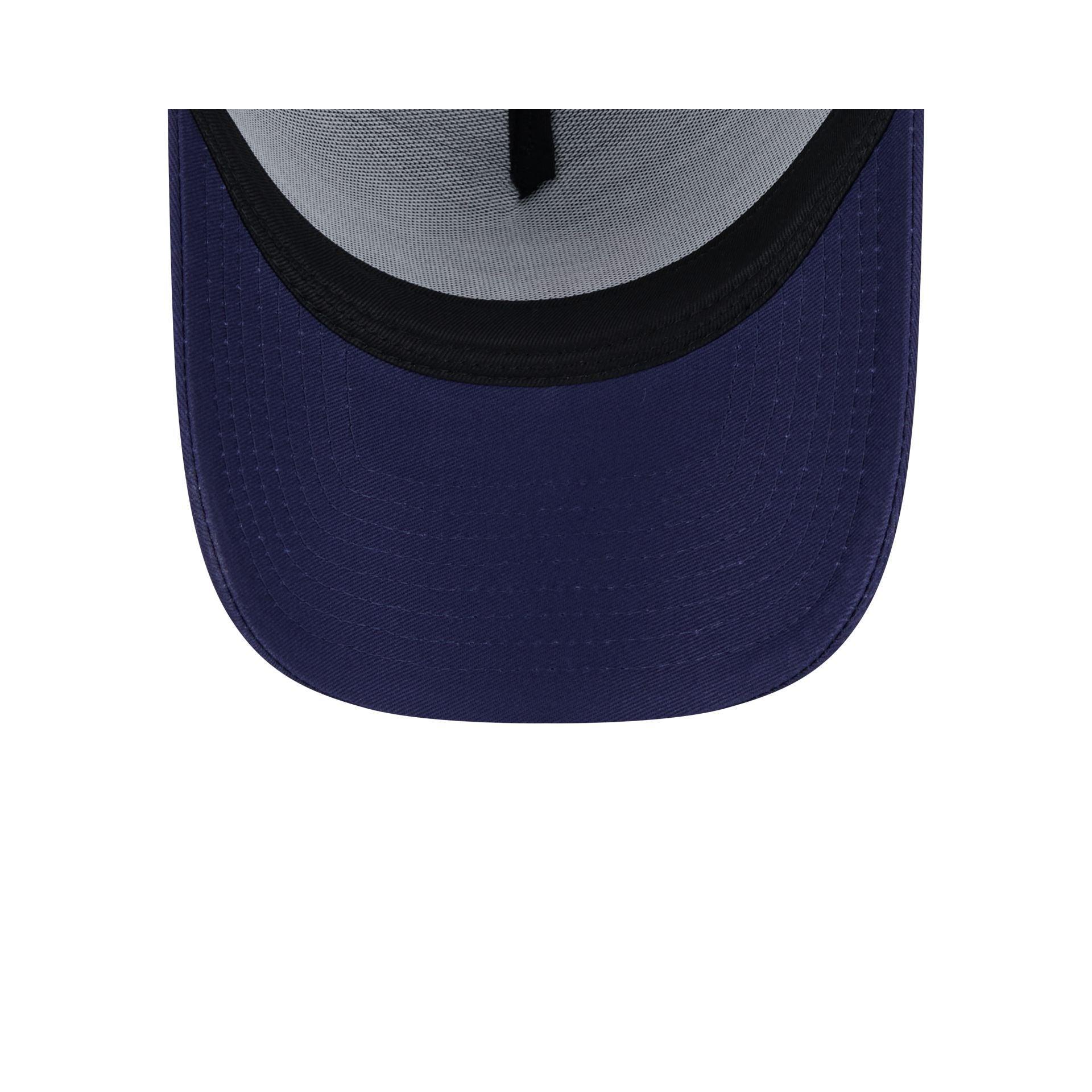 Columbus Blue Jackets 9FORTY A-Frame Trucker Hat Male Product Image