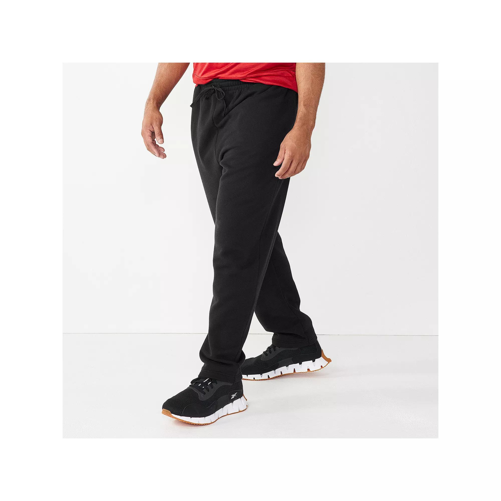 Big & Tall Tek Gear® Ultra Soft Fleece Pants, Men's, Size: 3XB, Dress Blues Product Image