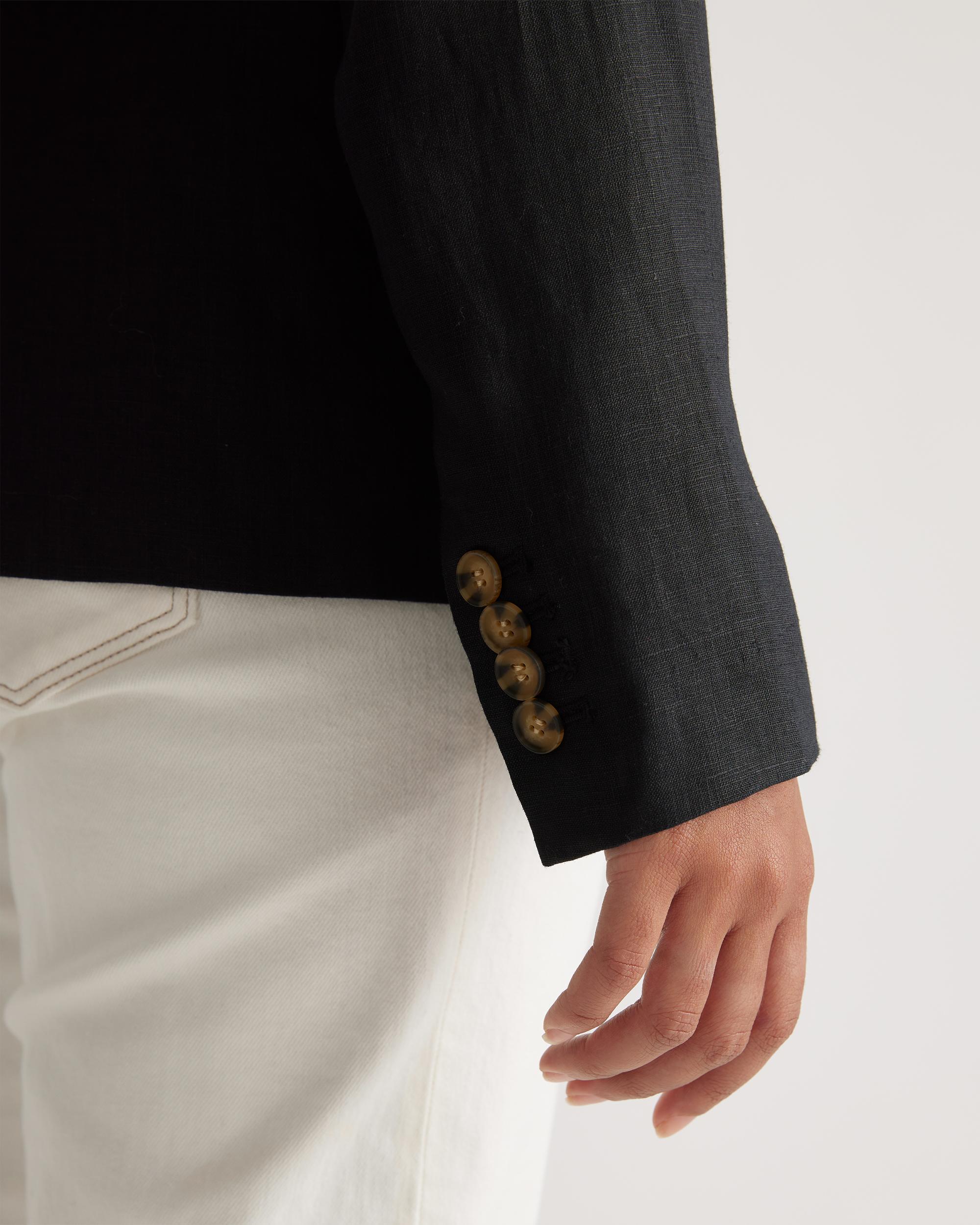 Quince | Women's 100% European Linen Structured Blazer Product Image