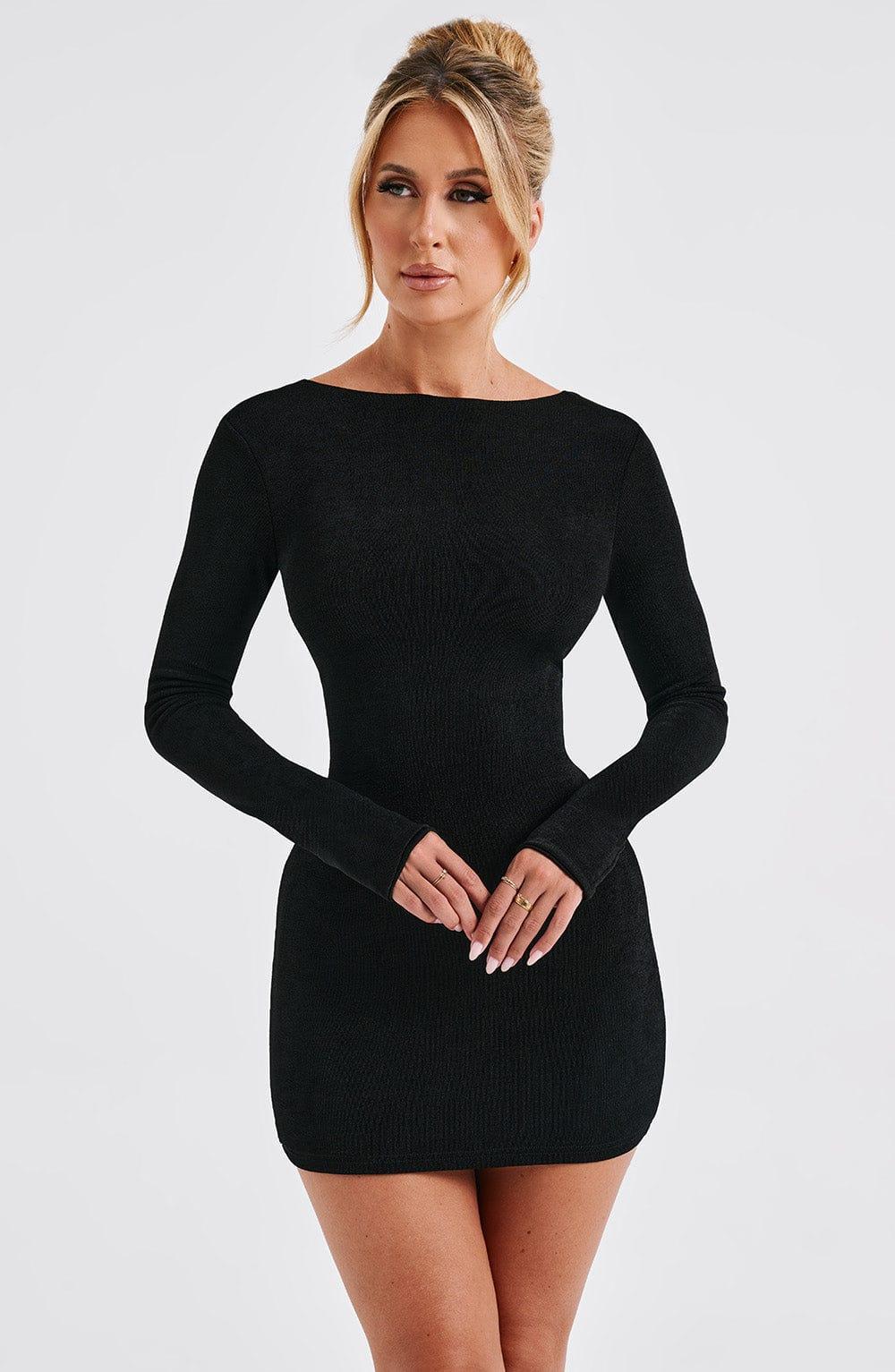 Una Mini Dress - Black Product Image