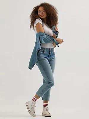Women's Slim Crop Rider™ Jean | Women's Jeans | Lee® Product Image