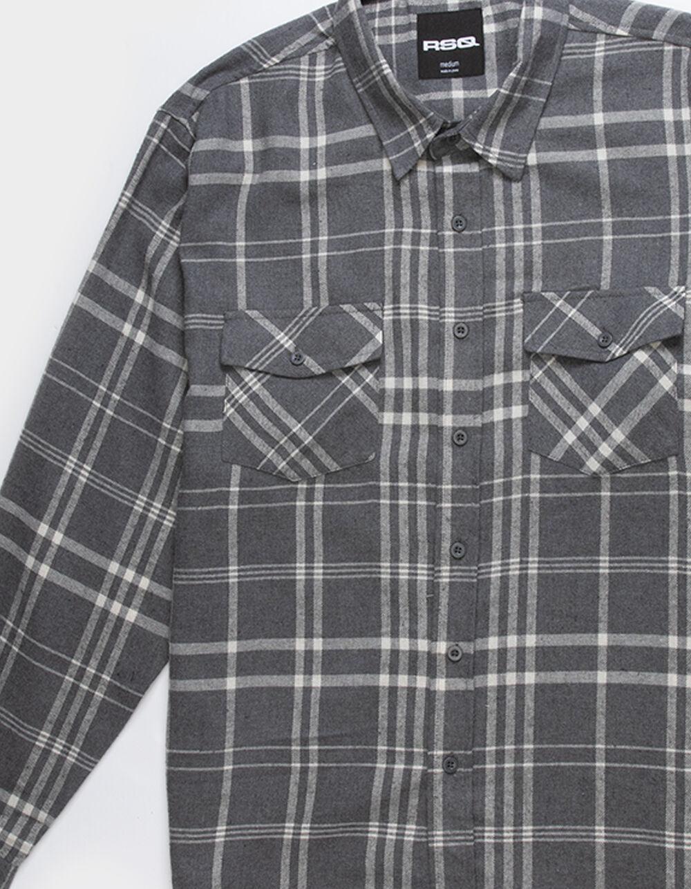 RSQ Mens Plaid Flannel - RED Product Image