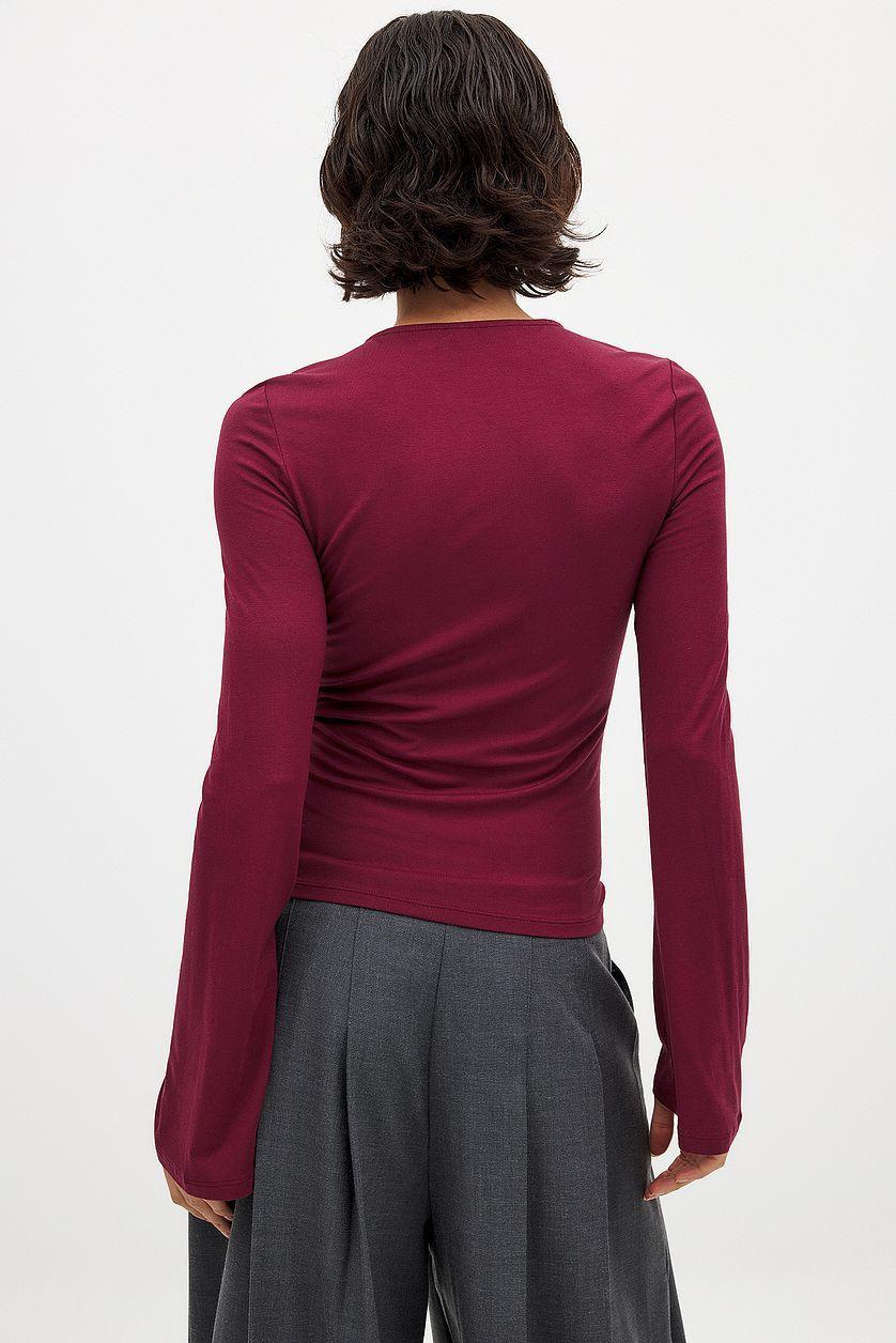 Soft Line Twist Top Product Image