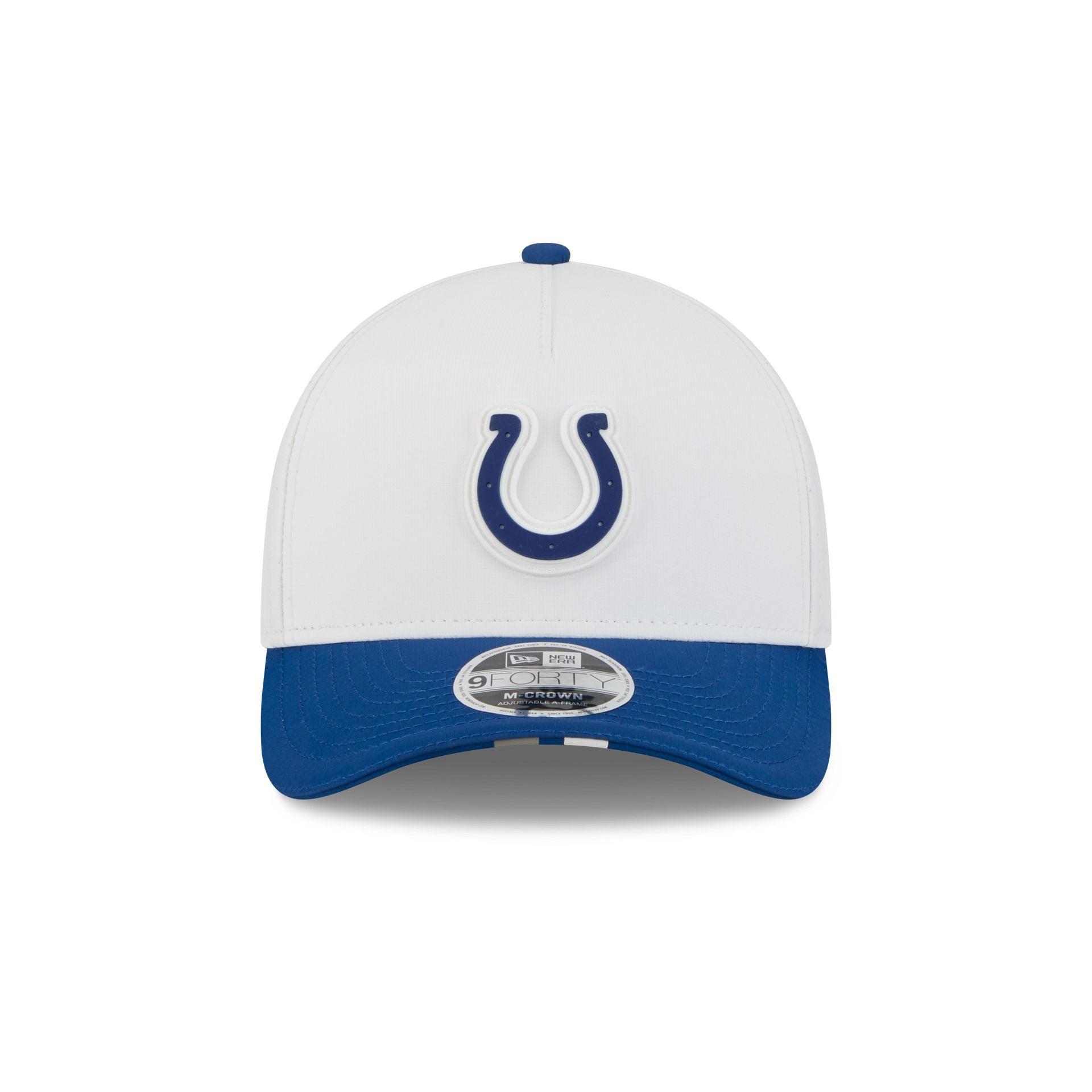 Indianapolis Colts 2025 Training 9FORTY M-Crown A-Frame Snapback Hat Male Product Image