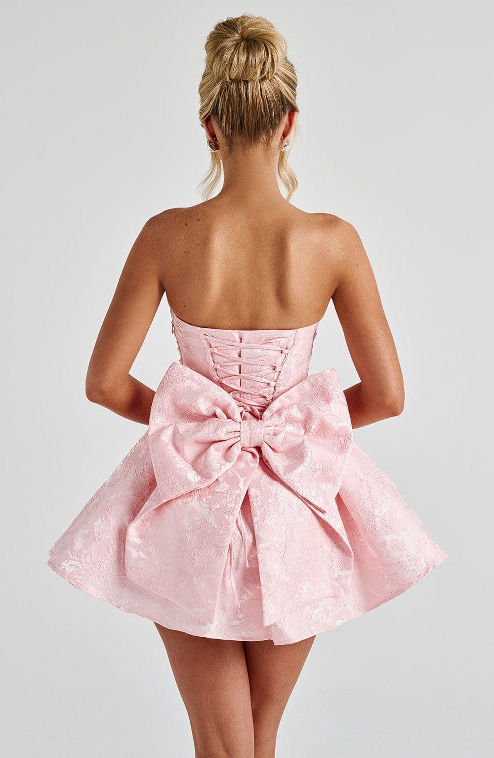 Salome Mini Dress - Blush Product Image