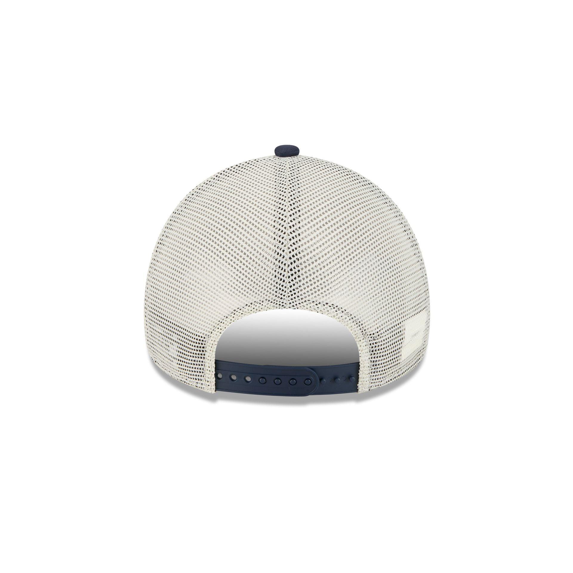 Seattle Mariners Navy Purple 9FORTY A-Frame Trucker Hat Male Product Image