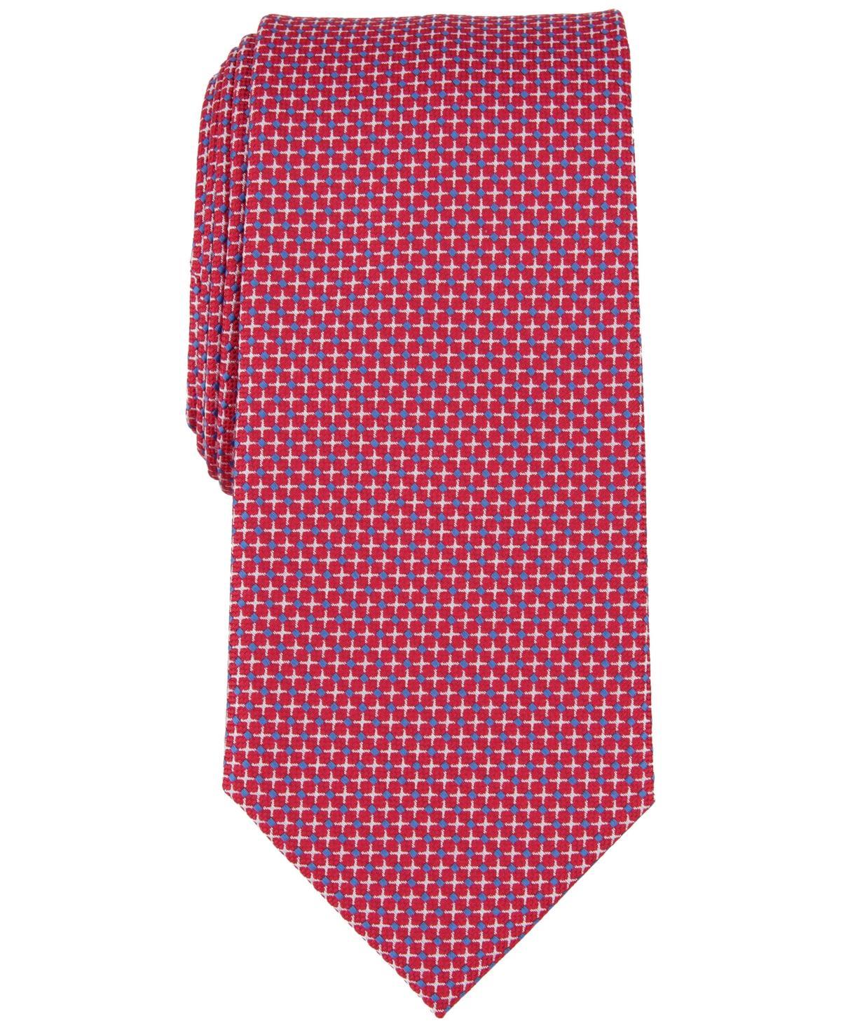 Men's Nautica Mini Pattern Tie, Orange Rhea Product Image