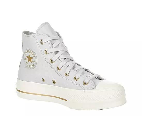 Converse Chuck Taylor All Star Lift Women's Platform High-Top Sneakers, Size: 10, Barely Gray Product Image
