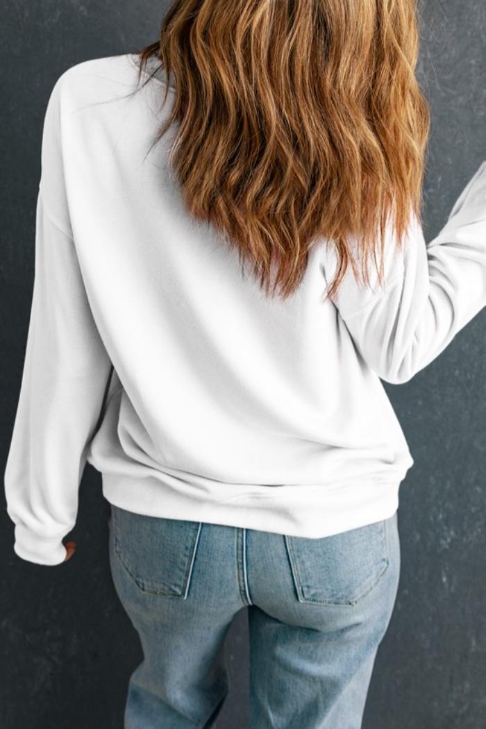 Bow Graphic Sweatshirt Product Image