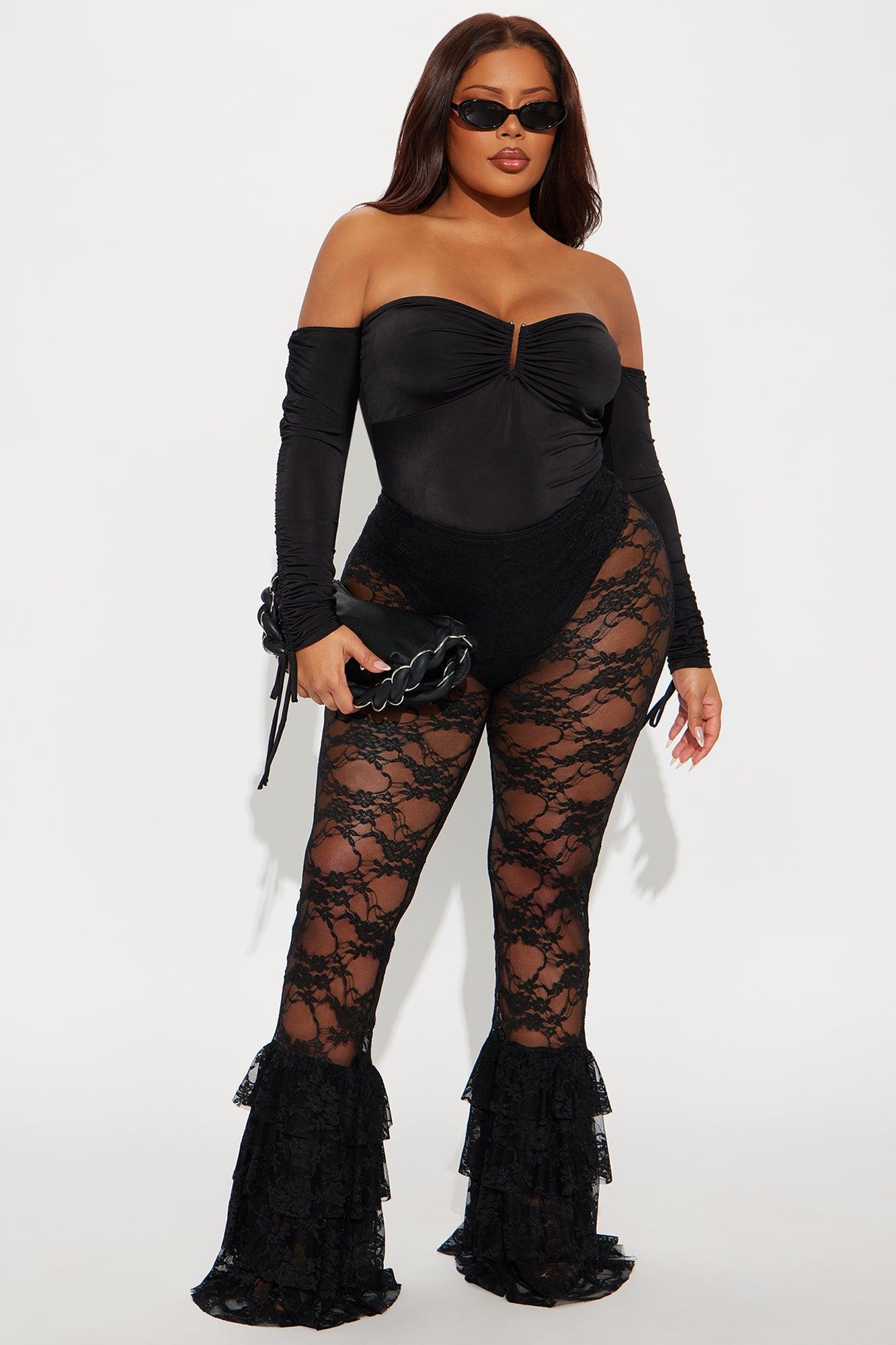 Mesmerizing Day Ruched Off Shoulder Bodysuit - Black Product Image