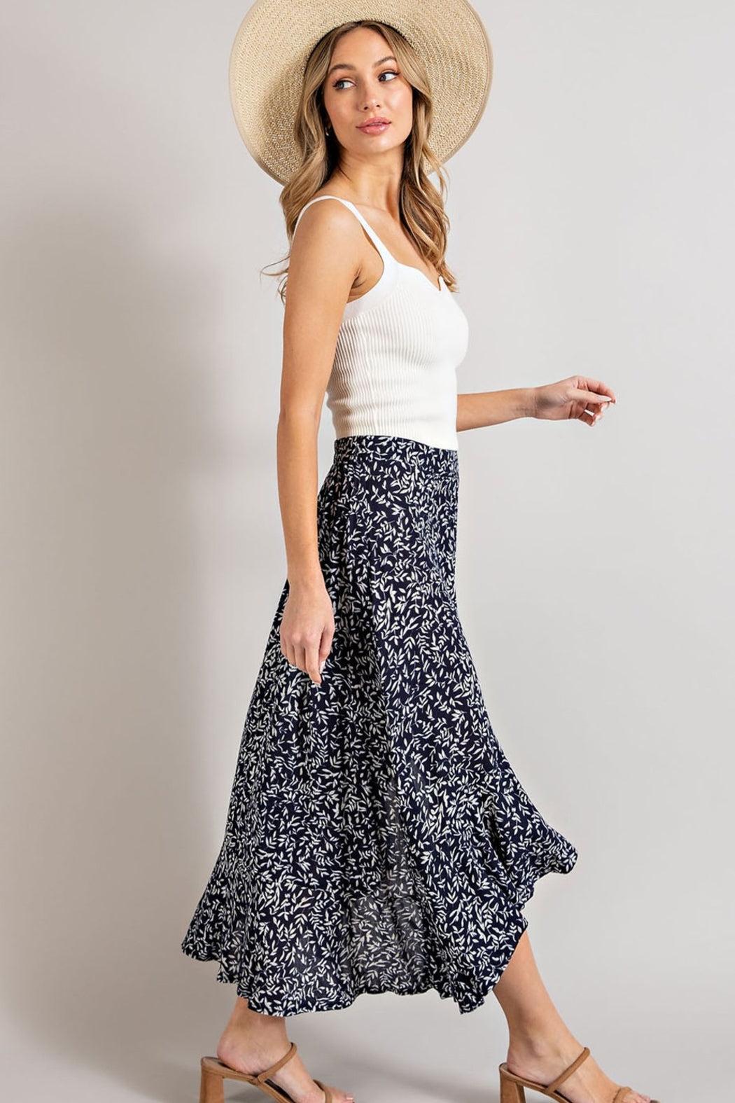 High-Low Maxi Skirt Product Image