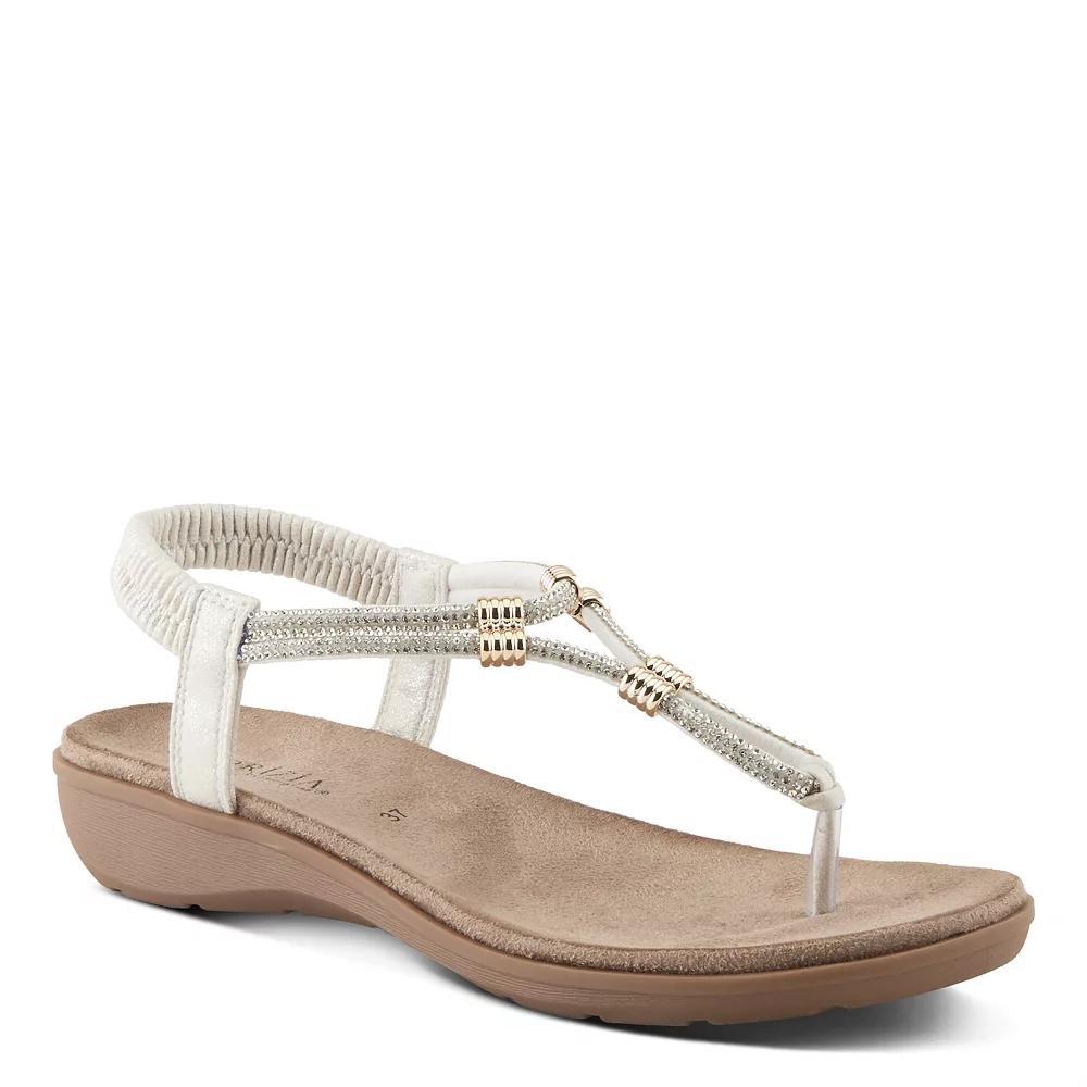 Patrizia Women's Biddle Thong Sandals, Size: 40, White Product Image