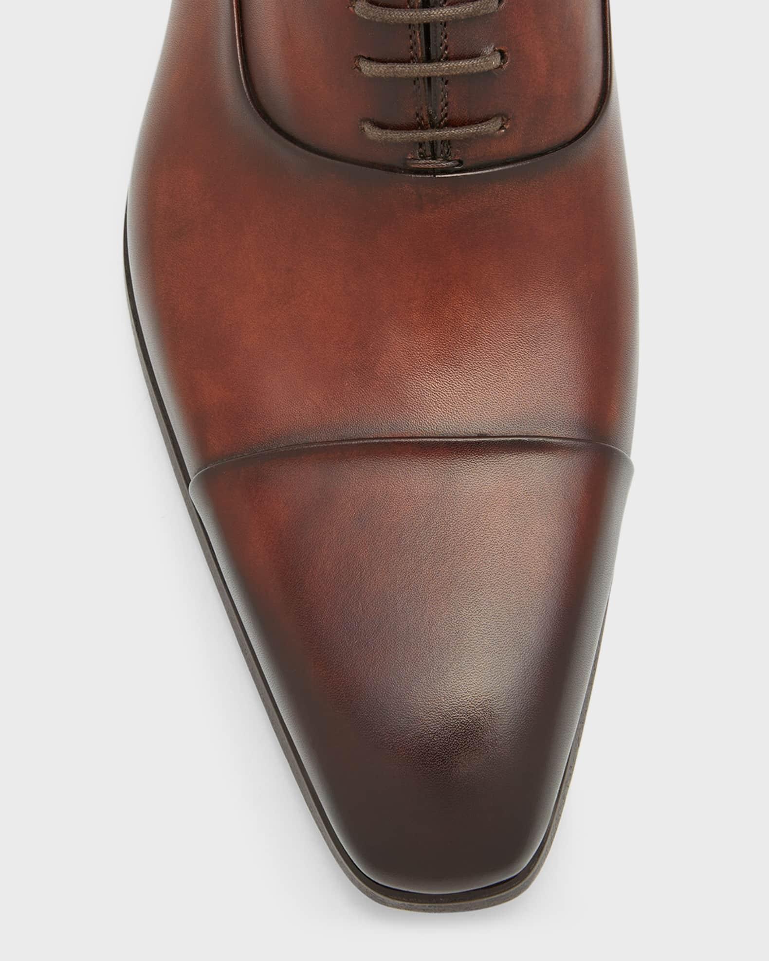 Men's Milos Cap Toe Leather Oxfords Product Image