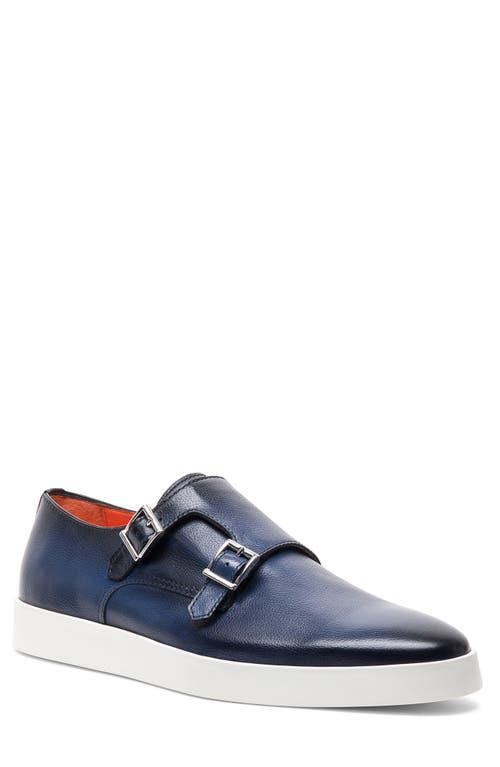 Mens Atlantis Leather Double Monk Strap Shoes Product Image