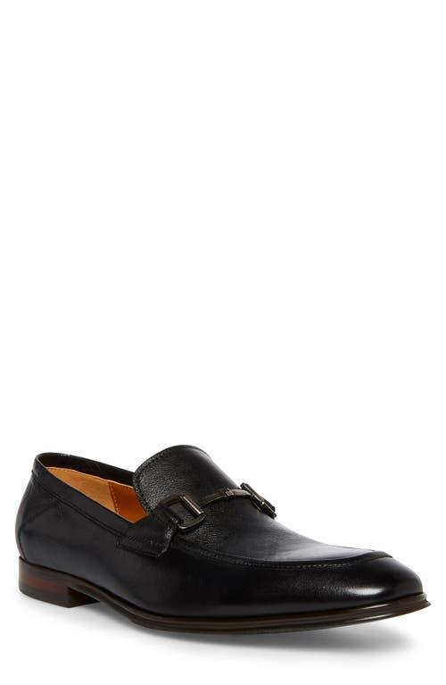 Steve Madden Mens Aahron Leather Bit Embellishment Dress Slip On Loafers Product Image