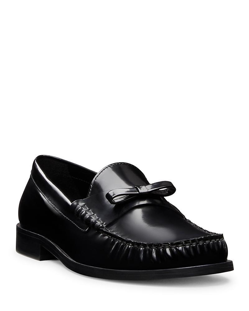 Stuart Weitzman Womens Lottie Bow Loafers Product Image