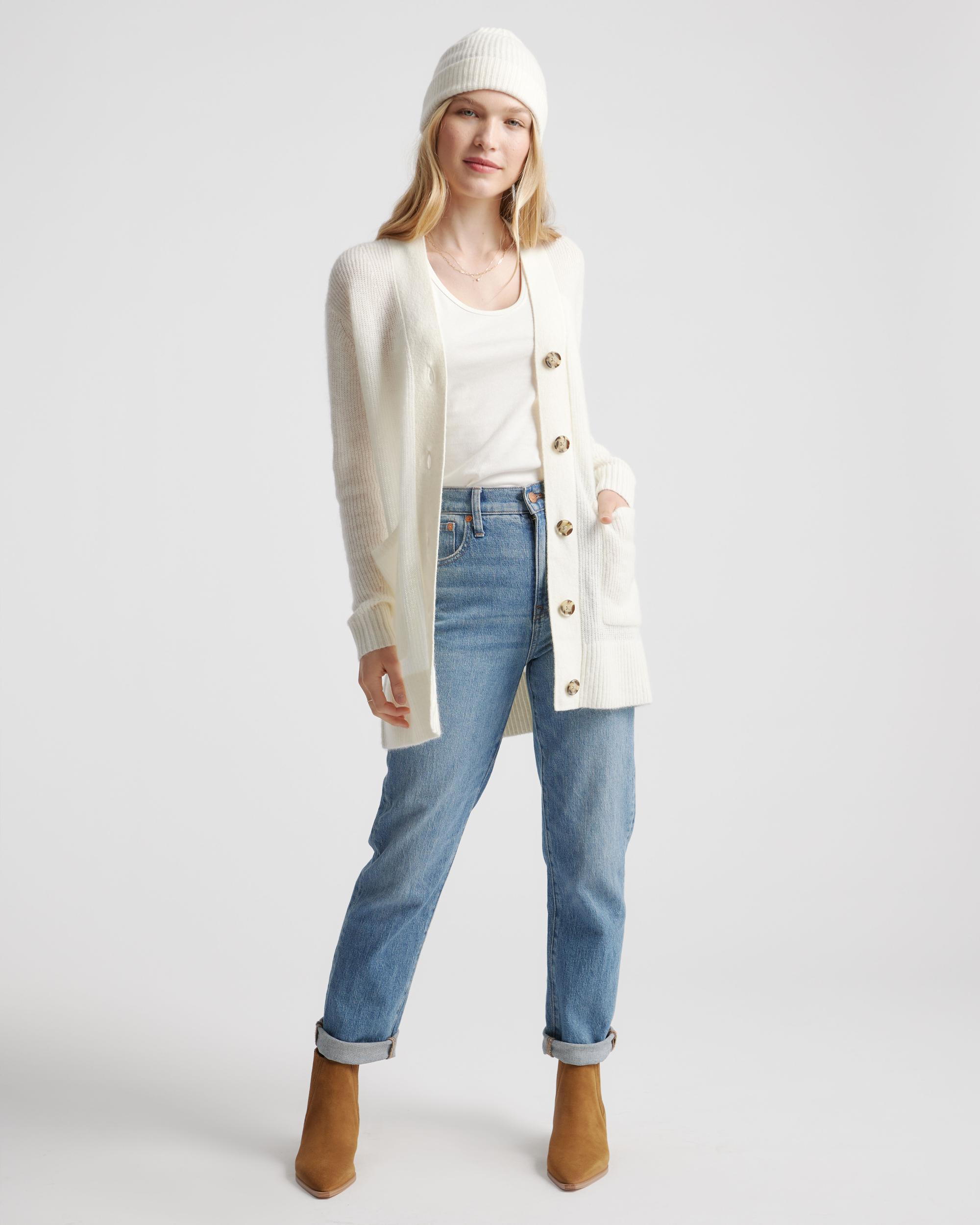 Quince | Women's Baby Alpaca-Wool OverSized Cardigan Sweater Size XS Product Image