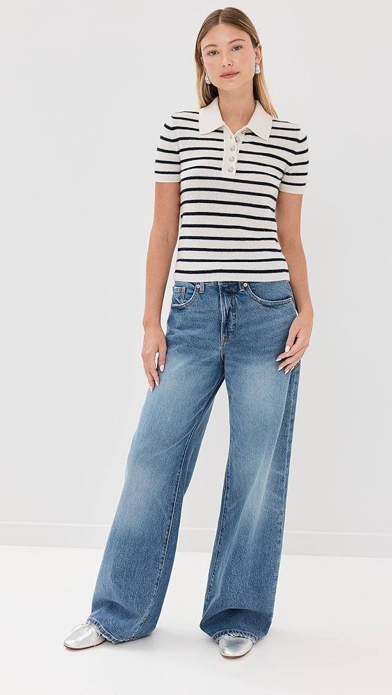 Veronica Beard Brandt Cashmere Polo | Shopbop Product Image
