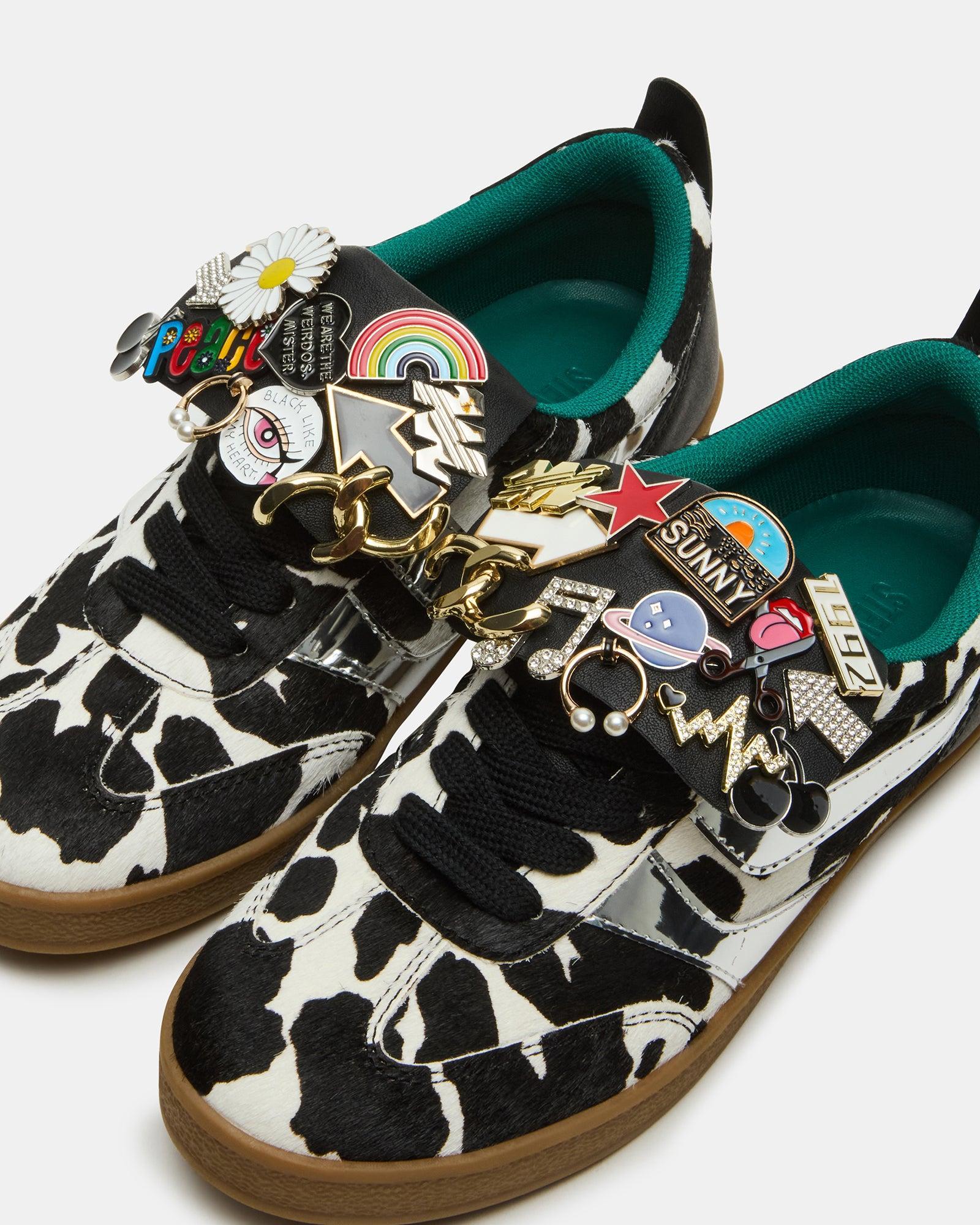 WYATT BLACK COW PRINT Female Product Image