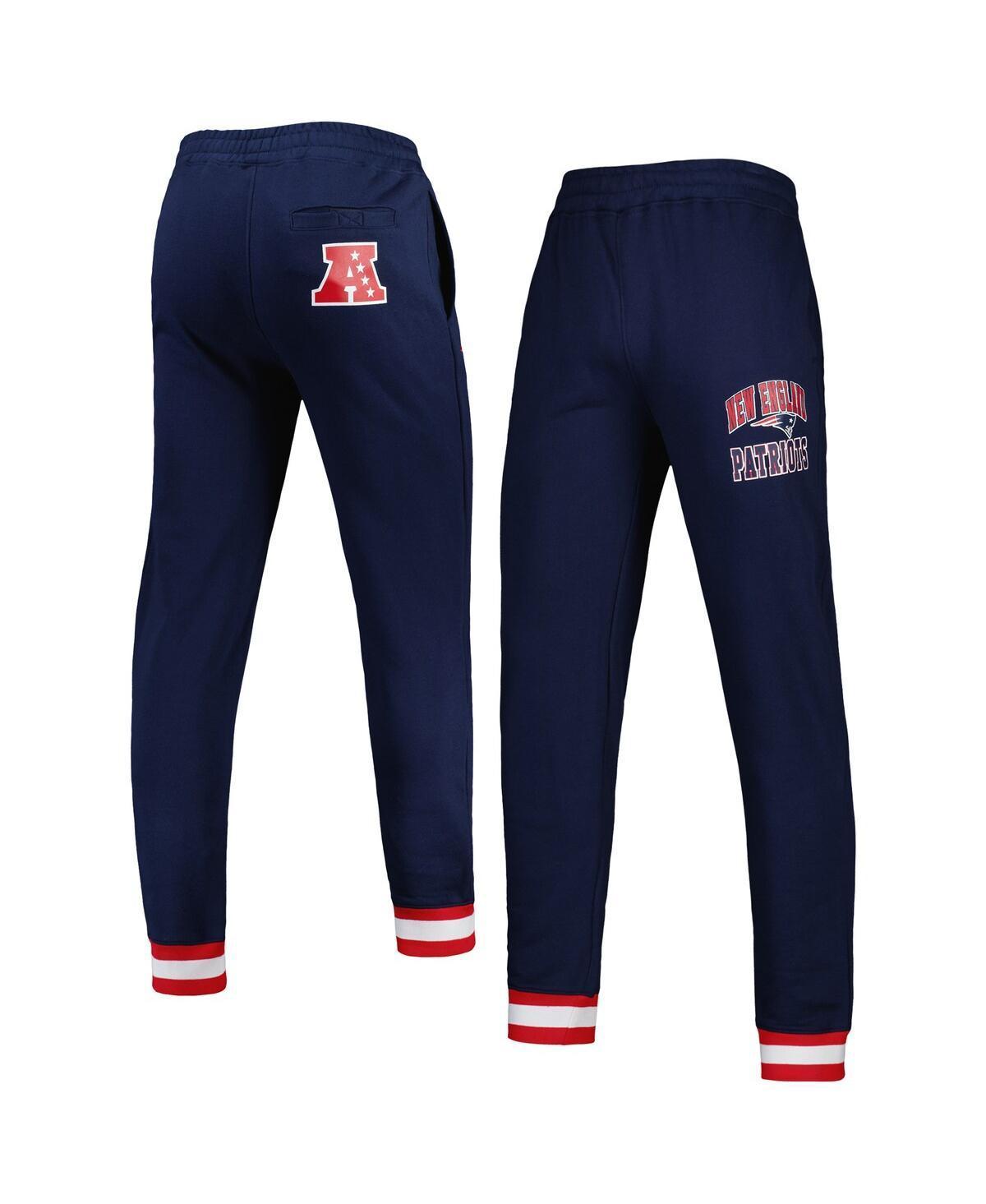 Men's Starter Navy New England Patriots Blitz Fleece Jogger Pants, Size: XL, Blue Product Image