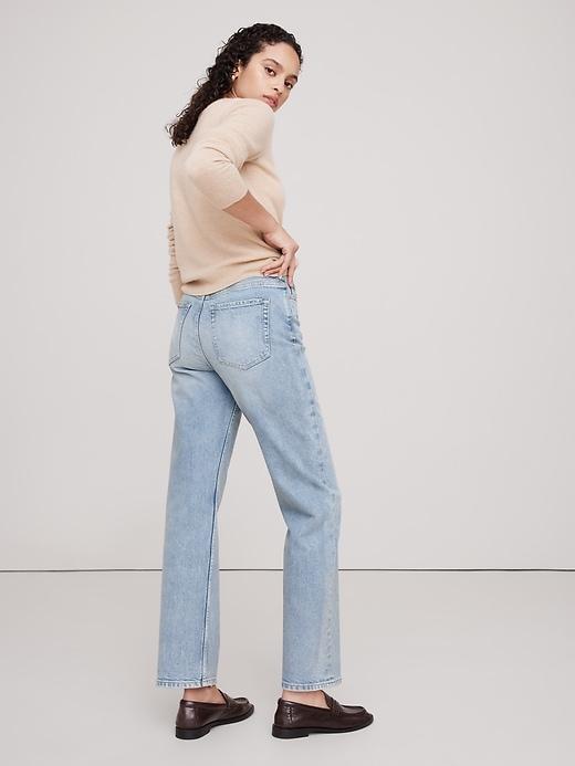 High-Rise 90s Straight Jean Product Image