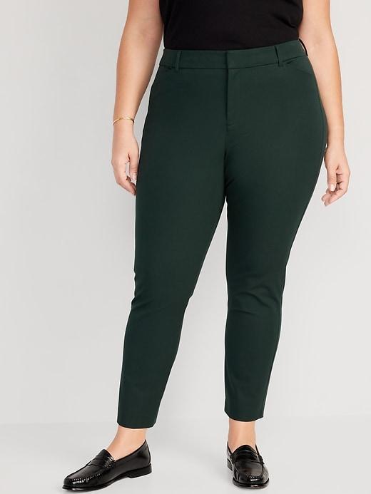 High-Waisted Pixie Skinny Ankle Pants Product Image