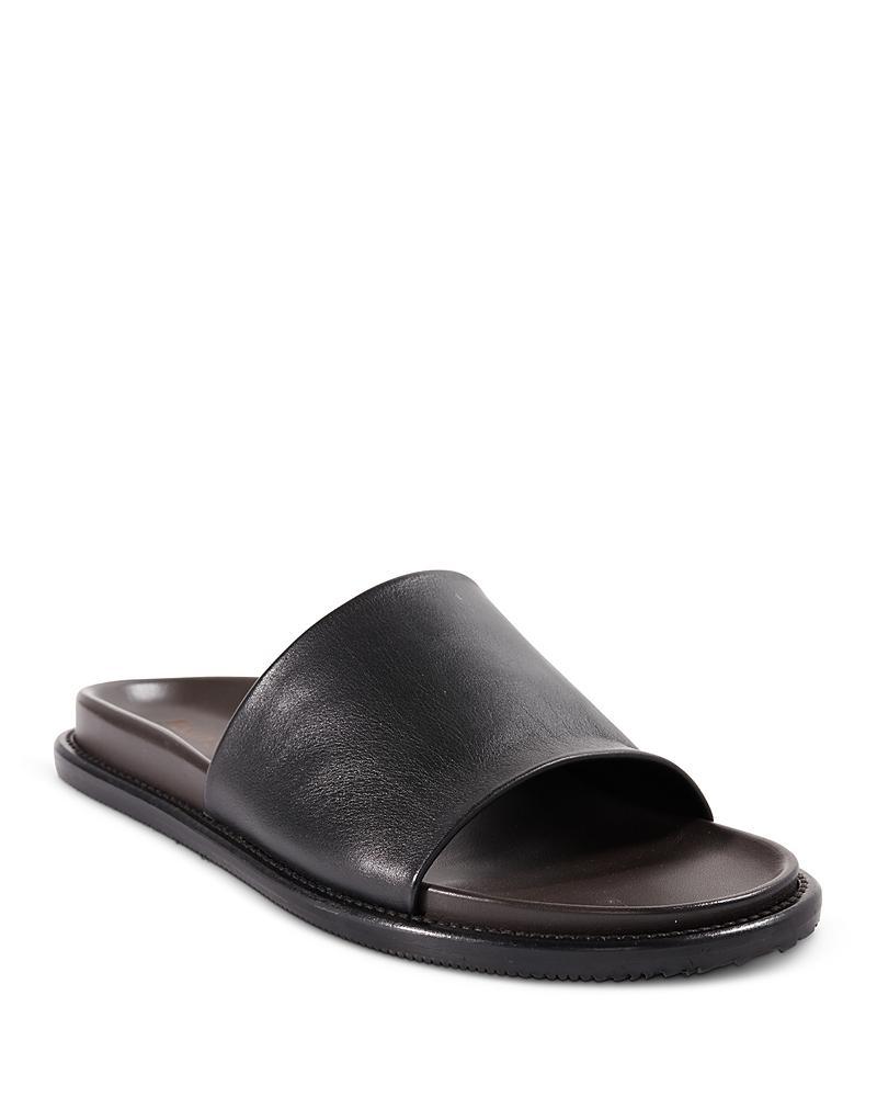 Mens Palma Leather Slide Sandals Product Image