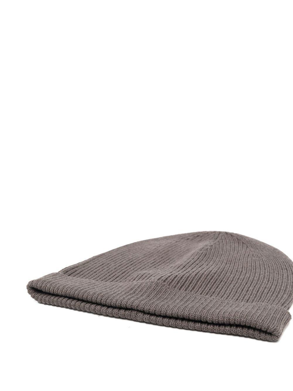 ribbed cashmere beanie Product Image
