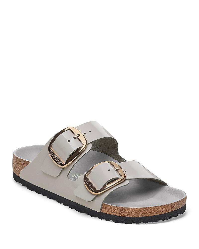 Birkenstock Womens Arizona High Shine Big Buckle Slide Sandals Product Image