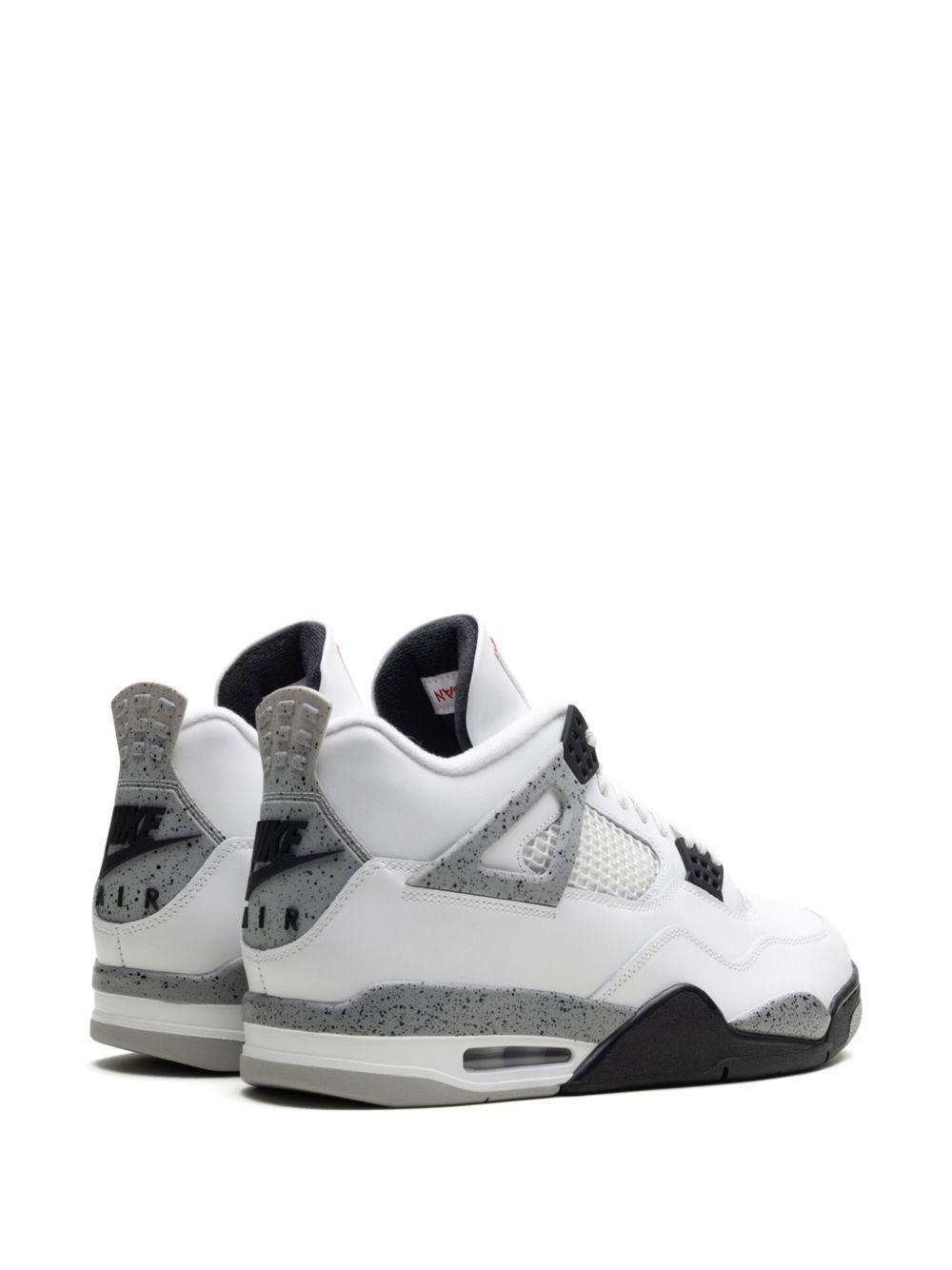 Air Jordan 4 OG "White Cement" sneakers Product Image