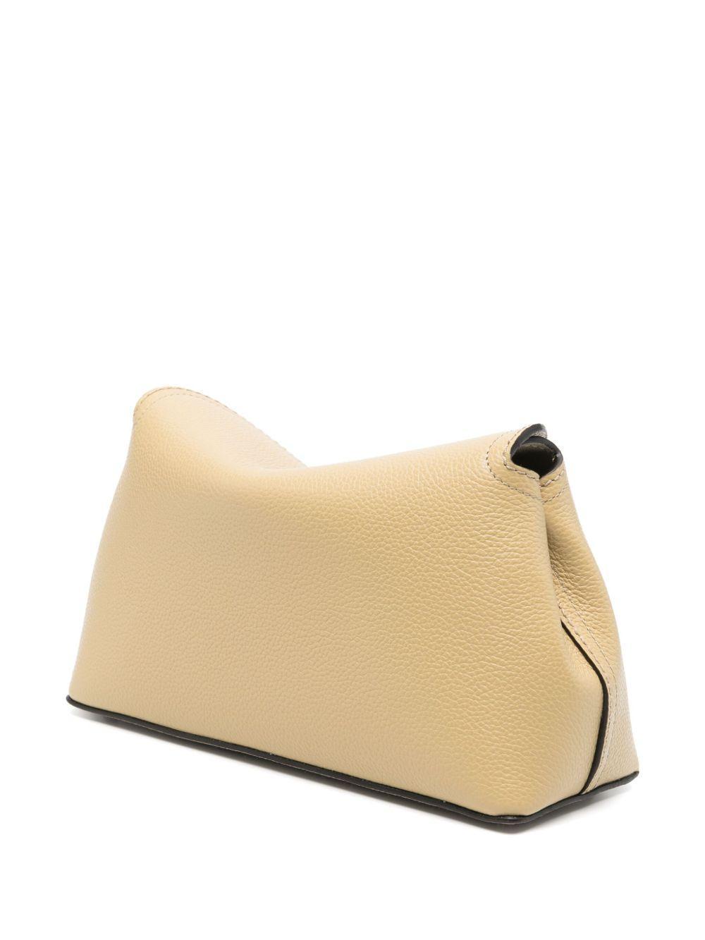 T-Lock leather clutch bag Product Image