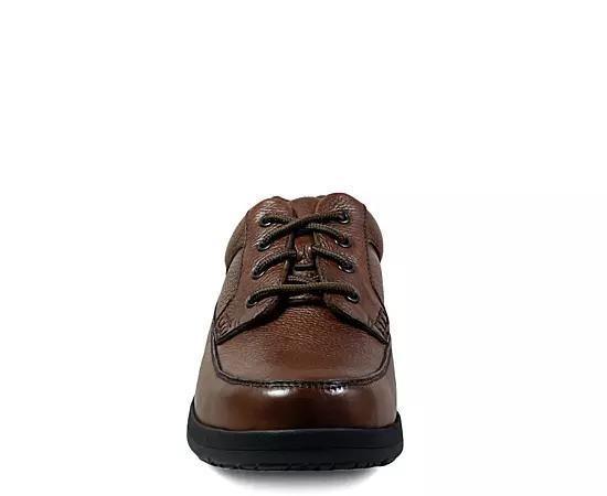 Nunn Bush Cam Mens Moc Toe Oxford Casual Shoes Red Tumble Product Image
